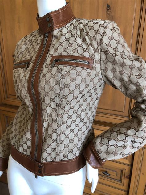 gucci monogram jacket.